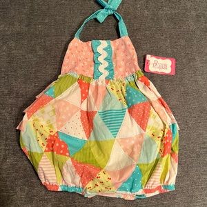 RicRac & Ruffles Halter Bubble